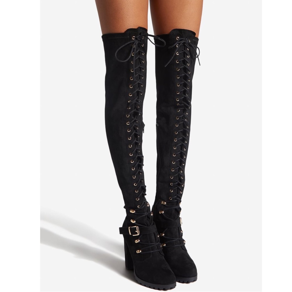 Denisha Heeled Boots Wide